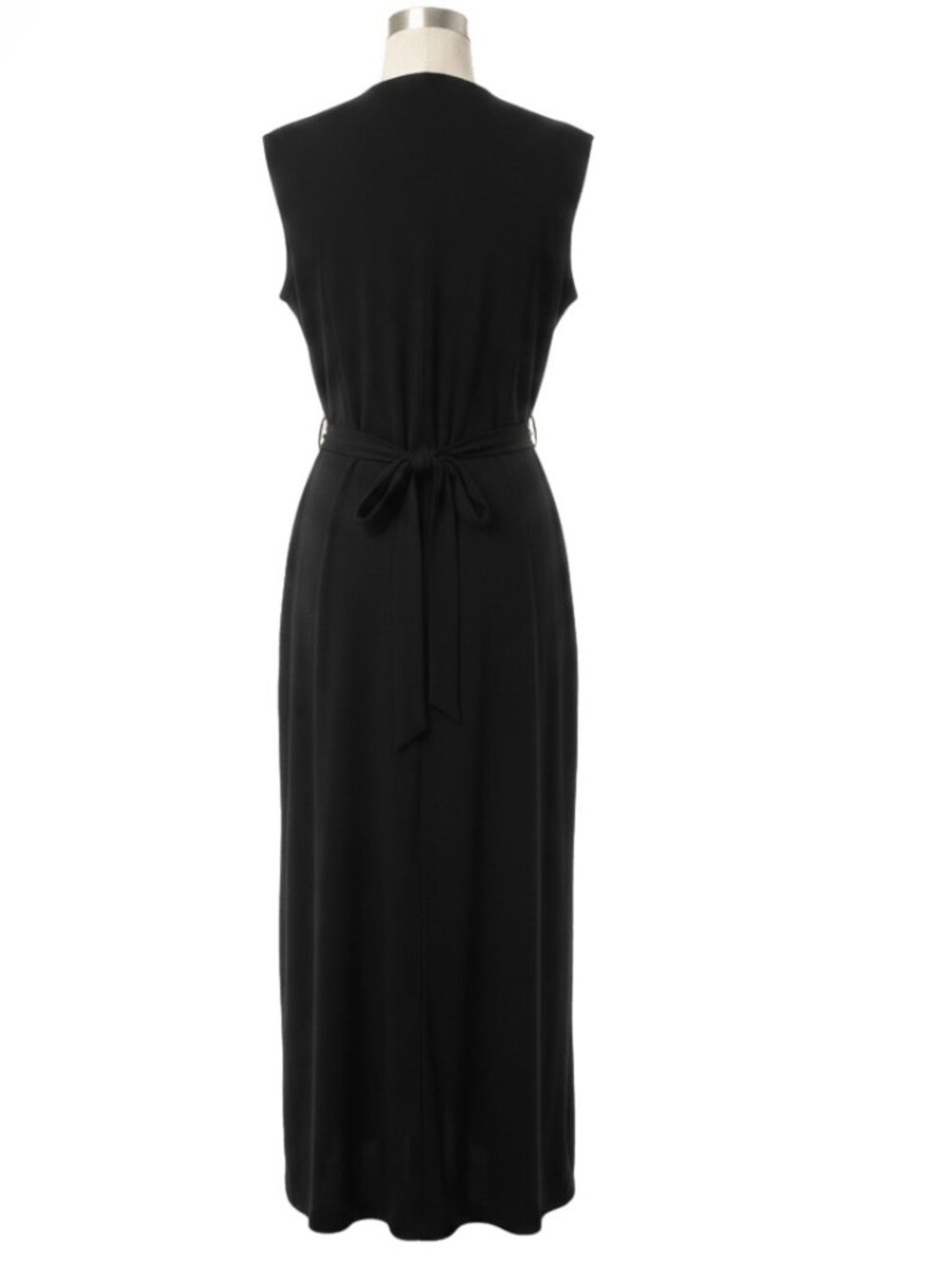 Max Studio Black Belted Jump Suit